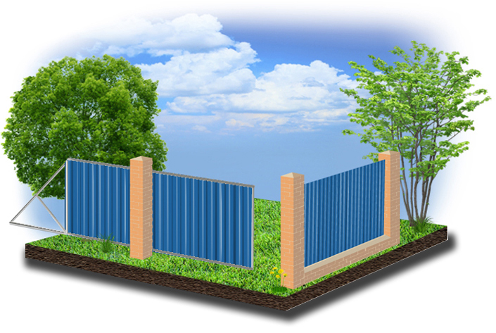 <span style="font-weight: bold;">ЗАБОРЫ И ОГРАЖДЕНИЯ</span>